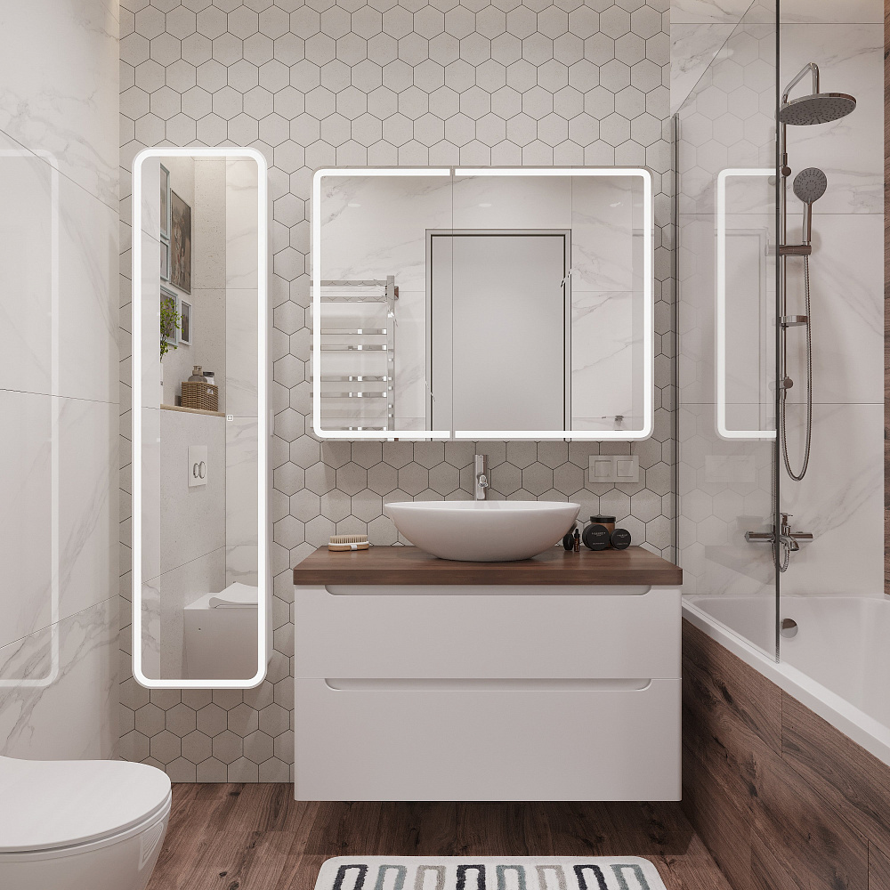 Современная мебель для ванной комнаты: новинки 2024 года